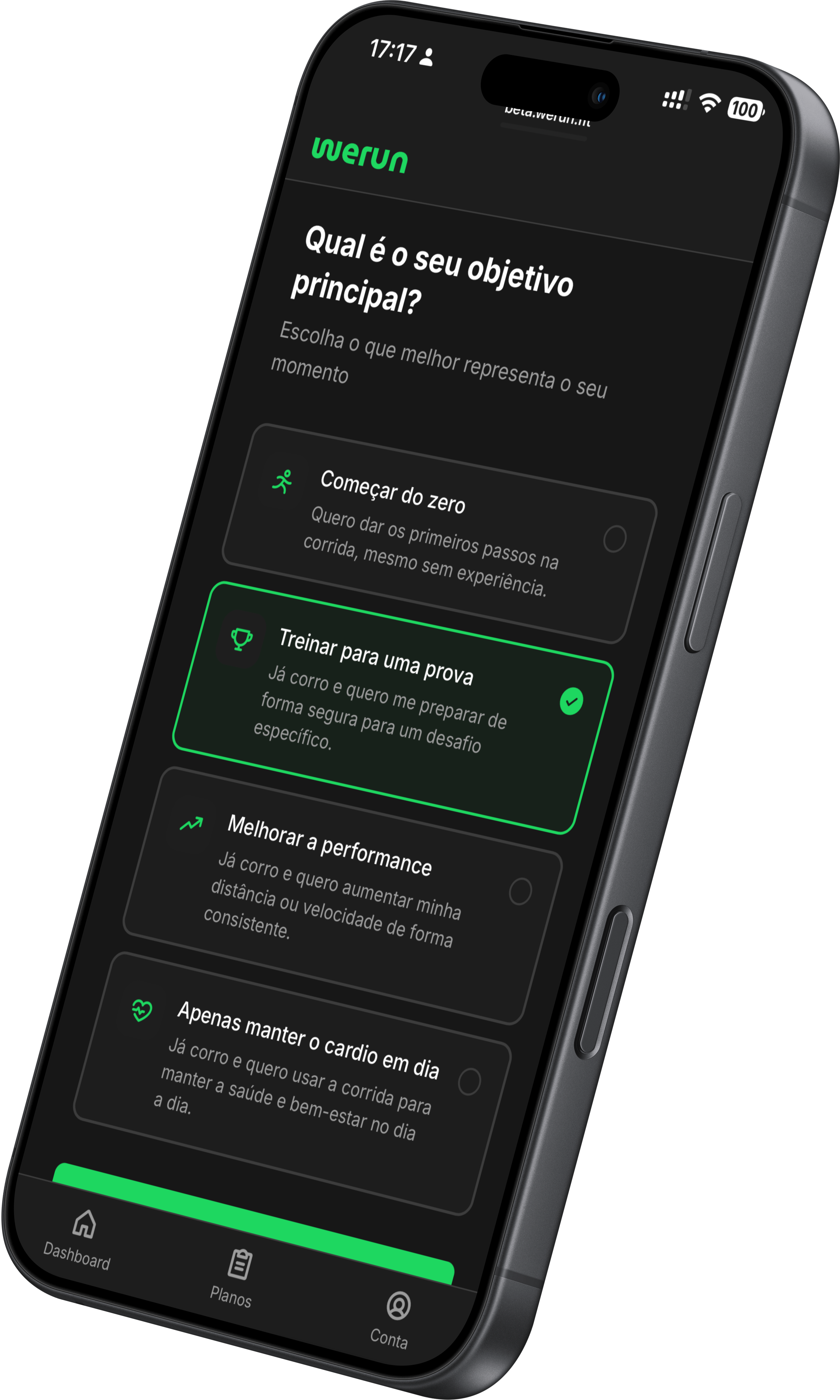 WeRun app